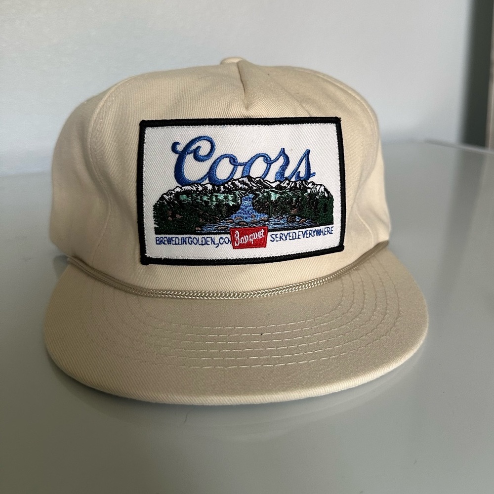 Vintage coors light trucker hat